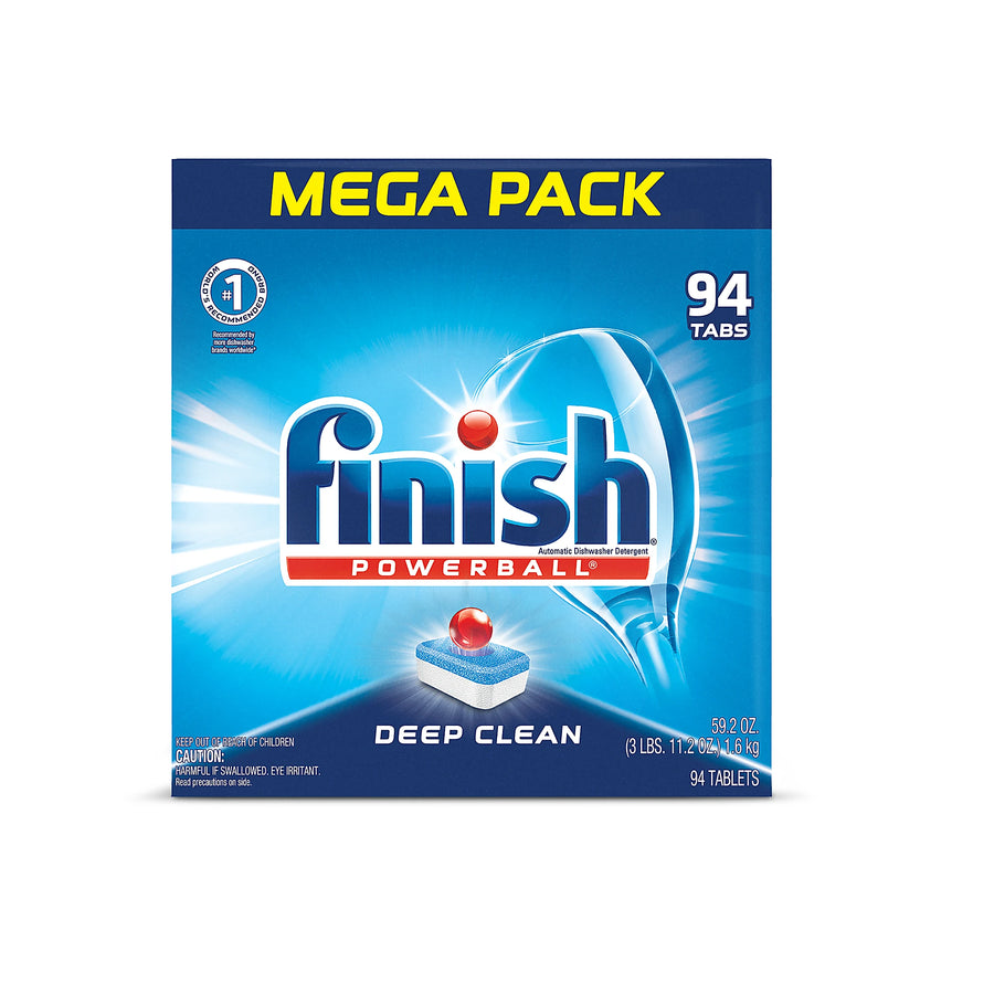 Reckitt Benckiser 97330 Finish Powerball Dishwasher Tabs 94 Count Fresh Scent 4/CS