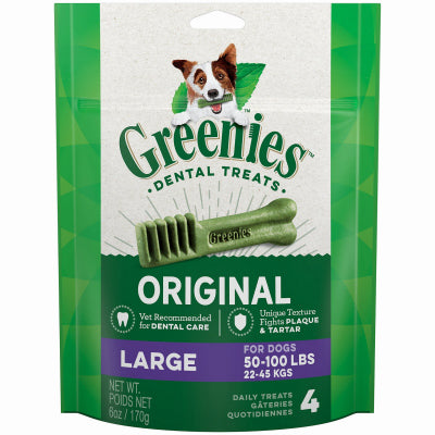 4CT LG Dog Dental Treat
