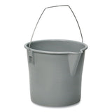 Abilityone 7240-00-060-6006 7240000606006, SKILCRAFT, Utility Pail, 10 qt, Polyethylene, Gray, 10" dia