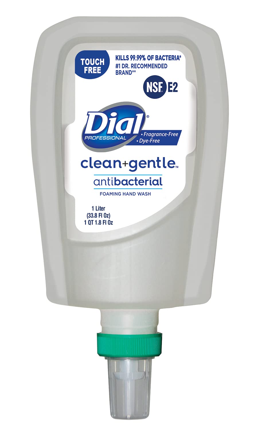 Dial 16790 Basics Foaming Hand Soap Refill 1 Liter FIT X2 Touch Free 3/CS