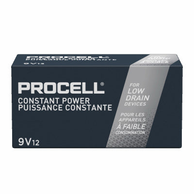 Duracell Procell Professional 9-Volt Alkaline Batteries, 12/Pack