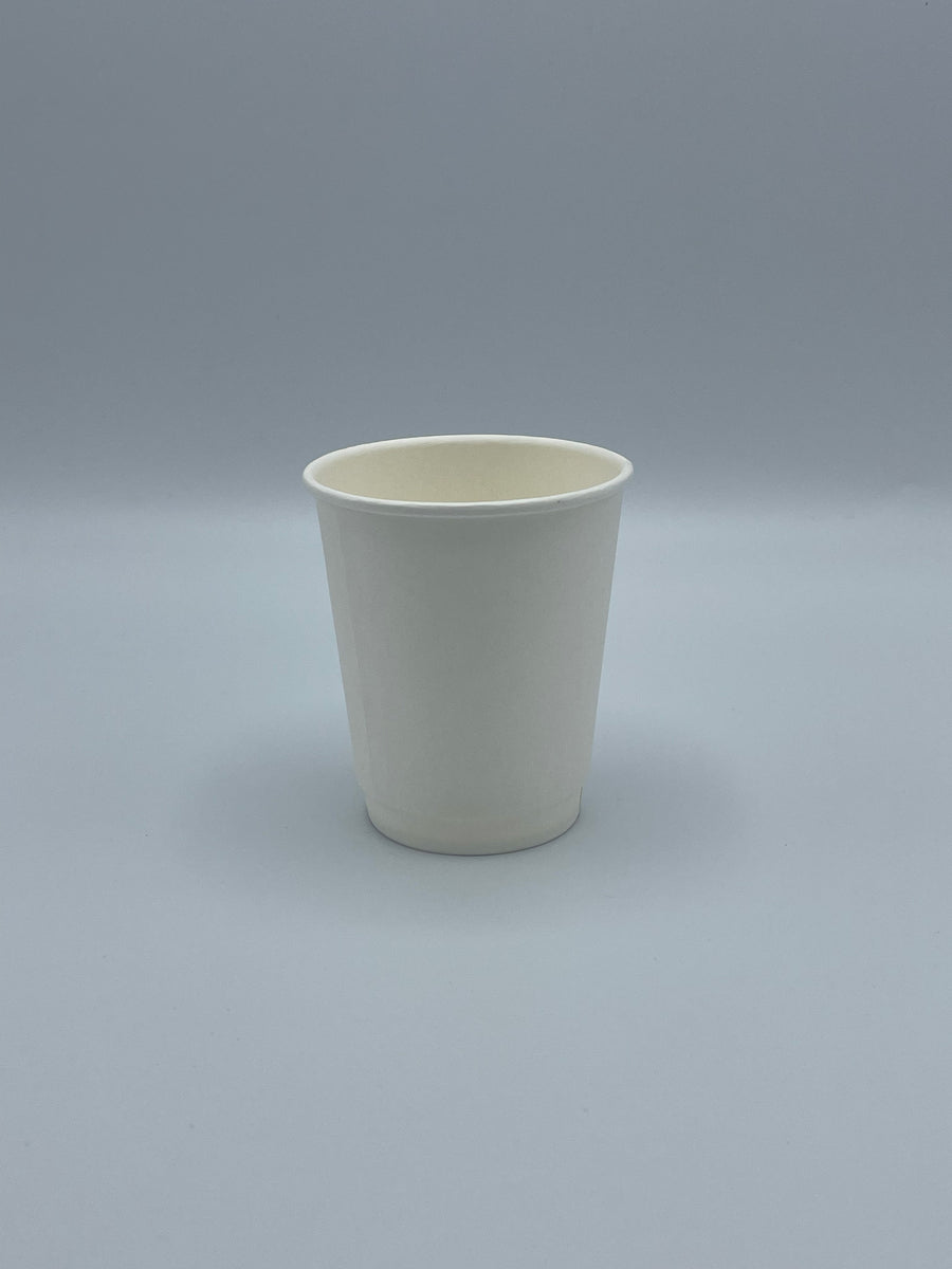 Empress EHCDW8-W Double Wall Paper Hot Cup 8 oz White 500/CS