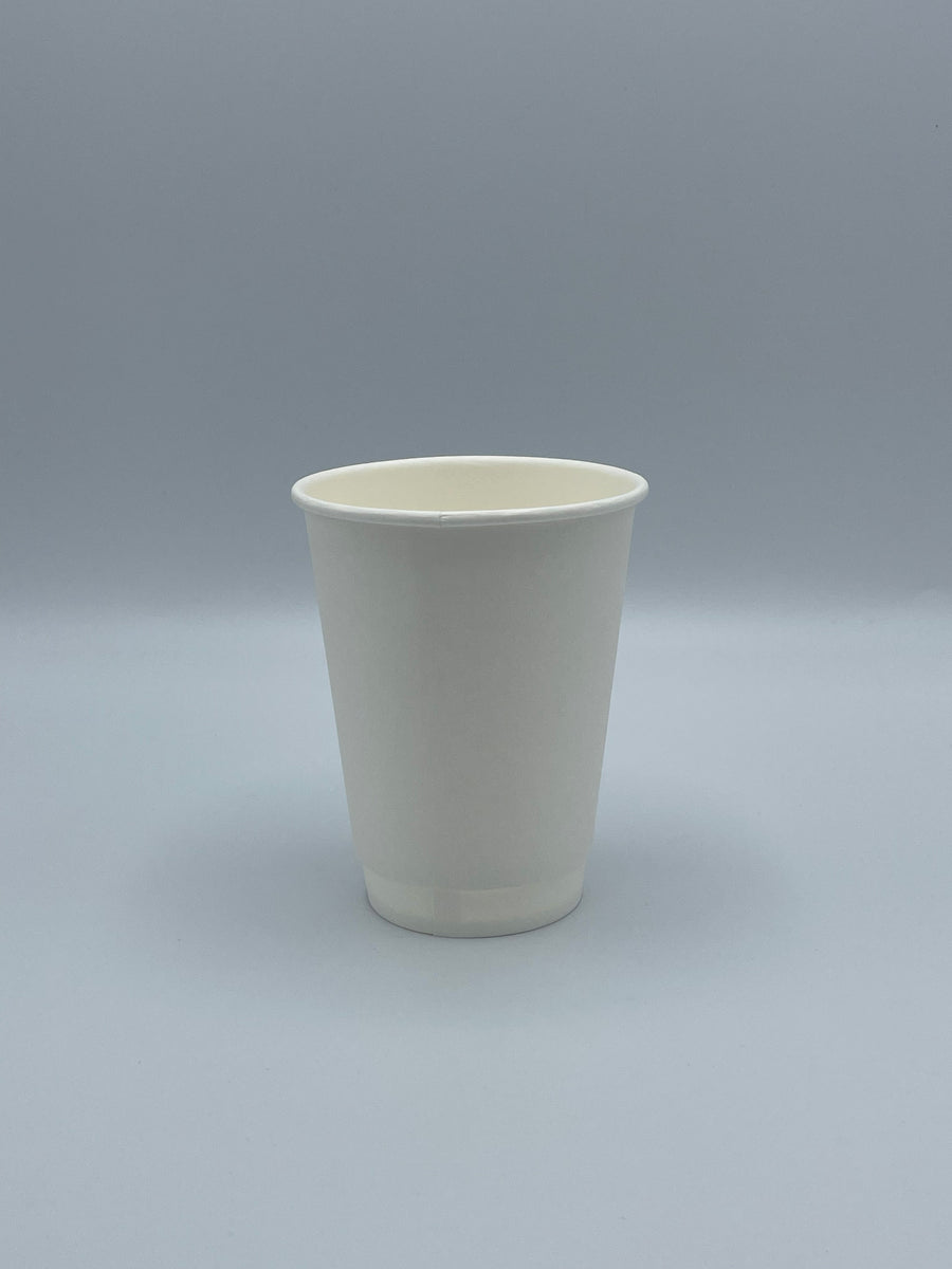 Empress EHCDW12-W Double Wall Paper Hot Cup 12 oz White 500/CS