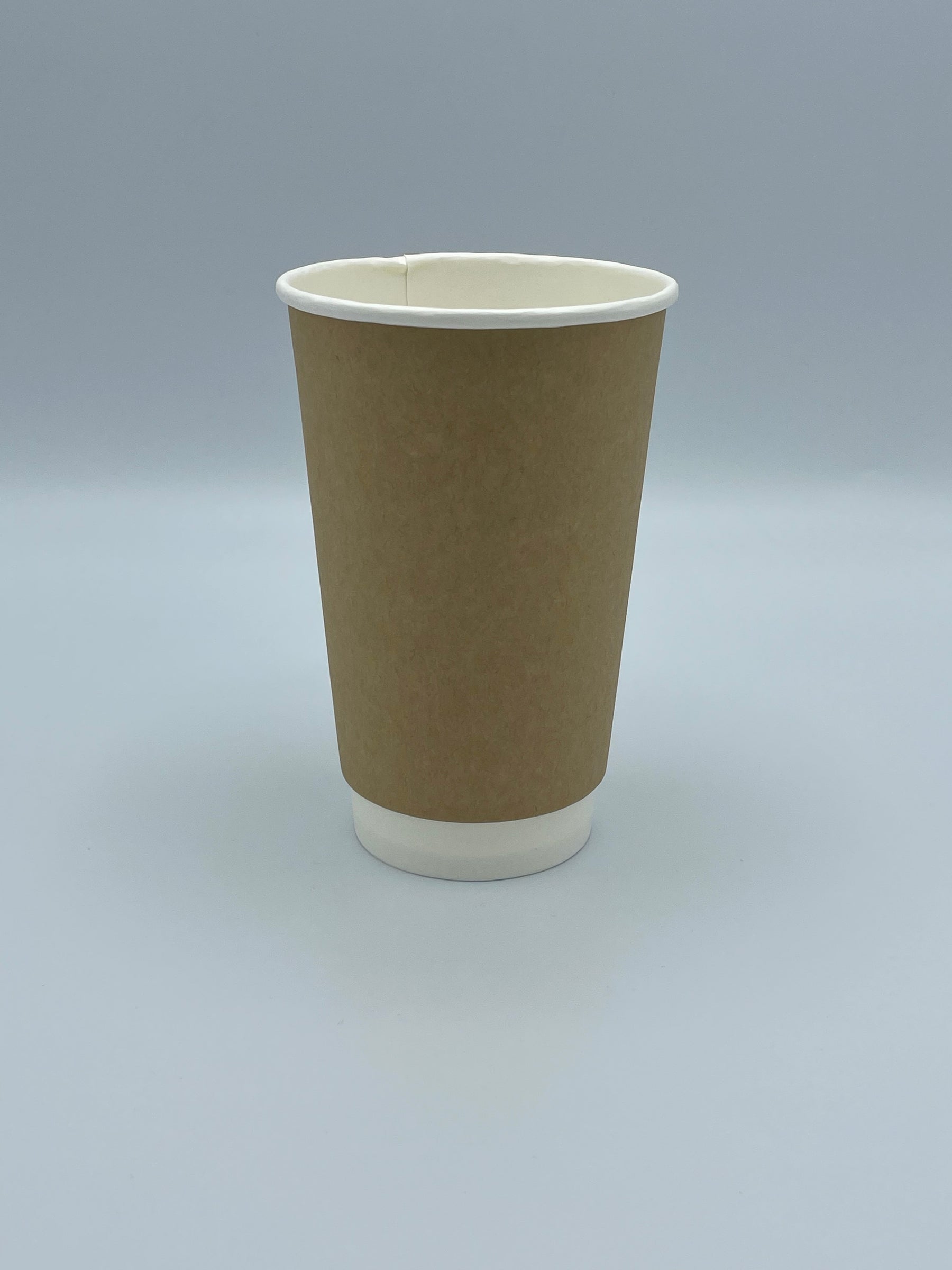 Empress EHCDW16-K Double Wall Paper Hot Cup 16 oz Kraft 500/CS