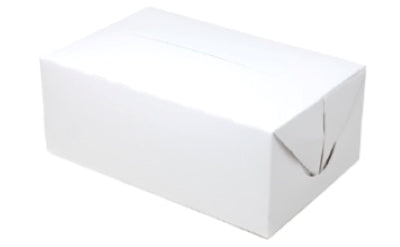 SQP 3815 9"x 5"x 3" Take out Carton Fast Top White 250/CS