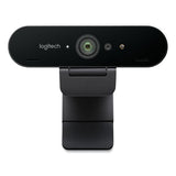 Logitech 960-001105 Brio Ultra Hd Webcam, 1920 Pixels X 1080 Pixels, Black 2