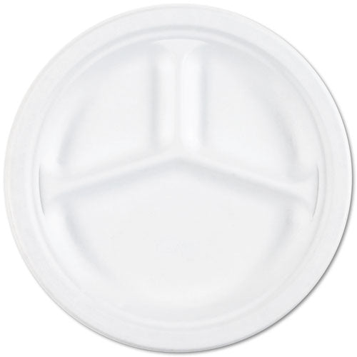Abilityone 7350012636700 7350012636700, Skilcraft, Waterproof Paper Plates, 10.25" Dia, 0.88" Deep, White, 500/box
