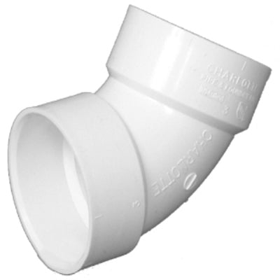 3" DWV 60 DEG Elbow