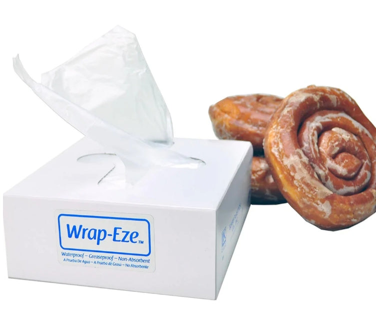 Elkay Plastics K-6 Wrap-Eze Pop-Up Sheets High Density 6 x 10.75 0.45 Mil Clear 10000/CS