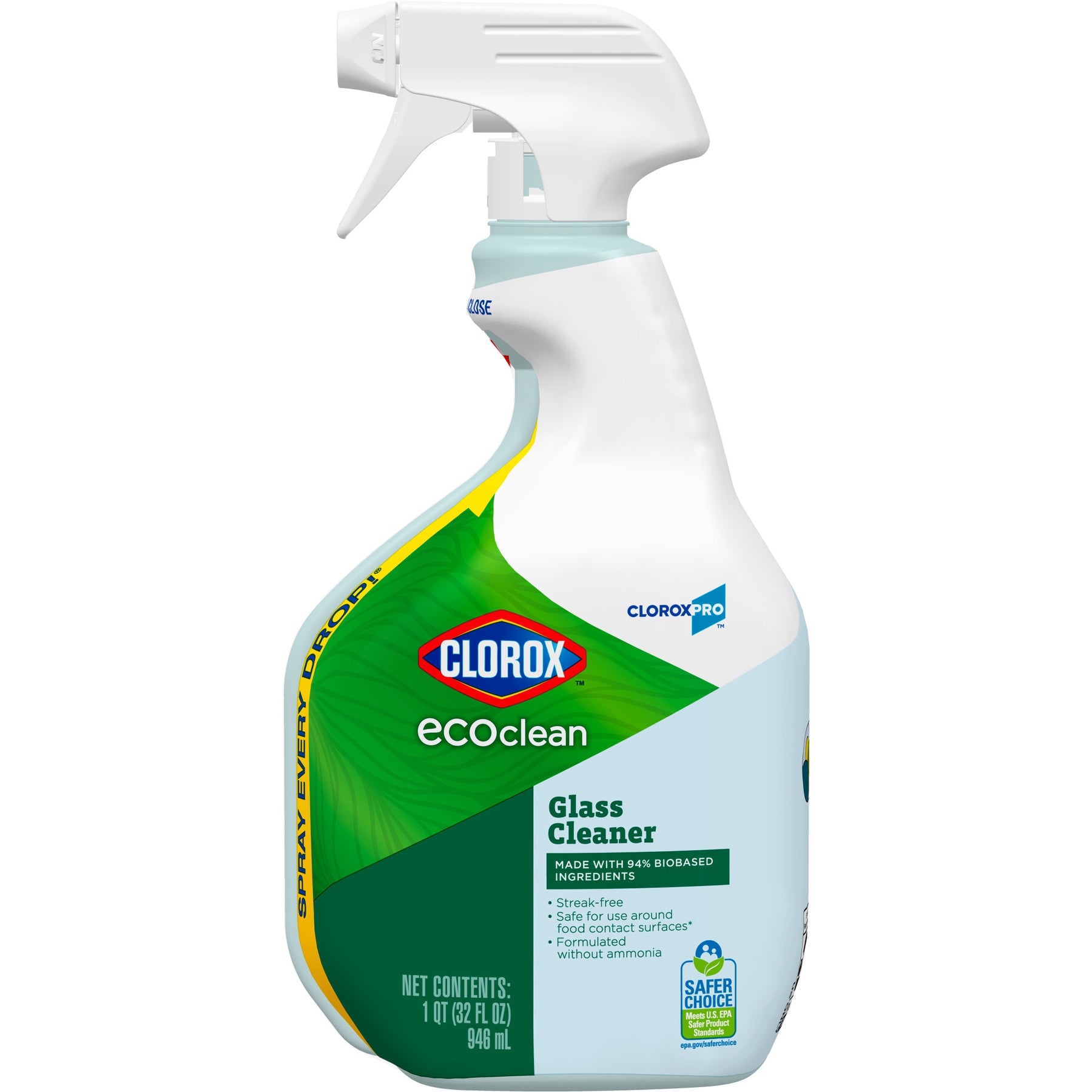 Clorox 60277 Clorox Pro Eco Clean Glass Cleaner - 32 fl oz 9/CS