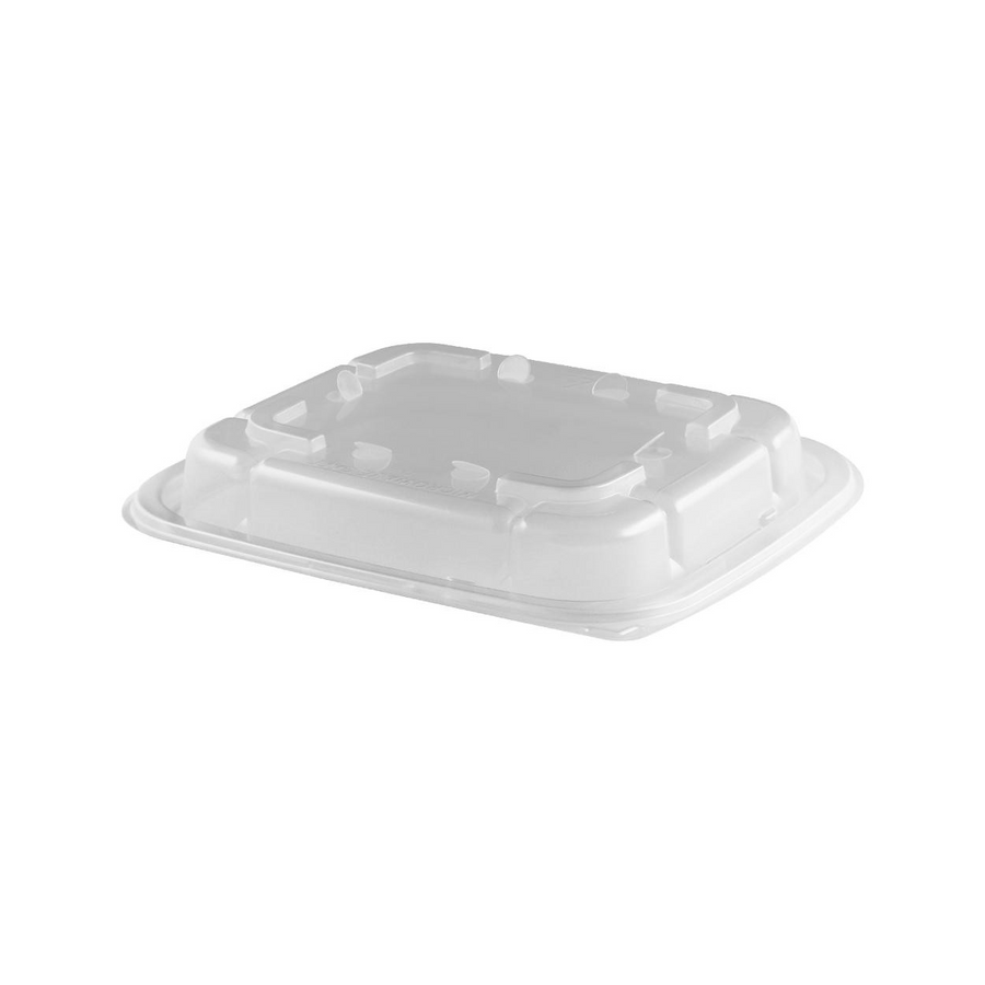 Anchor Packaging 4330616 / CFL6 Clear Anti Fog Lid Microwavable 7" x 6" Crisp Food Technology 400/CS
