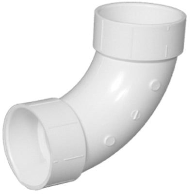 4" DWV Long Sweep Elbow