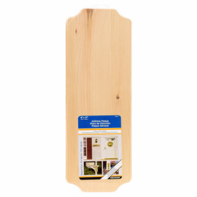 6x17Pine Address Plaque
