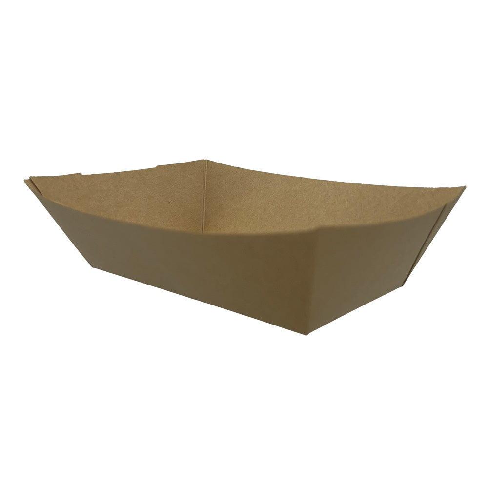 Nova NFT300-K 3 lb Kraft Food Tray PFAS Free 500/CS