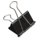 Abilityone 7510002855995 Nsn2855995 Skilcraft Binder Clip, Large, Black/silver, Dozen