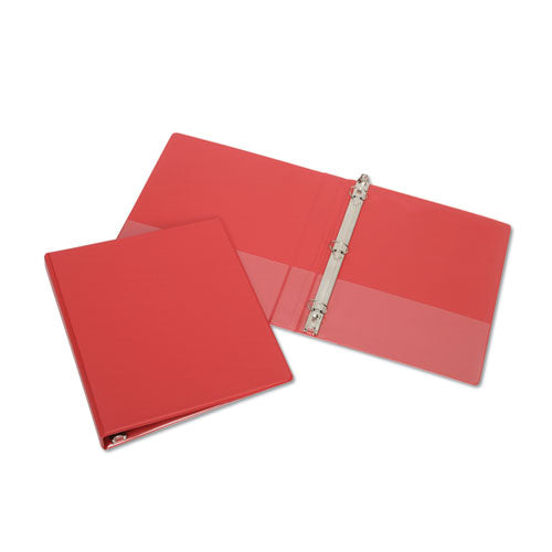 Abilityone 7510004098647 7510004098647 Skilcraft Round Ring Binder, 3 Rings, 1" Capacity, 11 X 8.5, Red