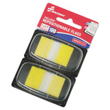 Abilityone 7510013152024 7510013152024 SKILCRAFT Page Flags, 1 x 1.75, Yellow, 50 Flags/Dispenser, 2 Dispensers/Pack00/Pack