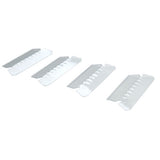 Abilityone 7510013750502 7510013750502 SKILCRAFT Tabs for Hanging File Folders, 1/5-Cut, Clear, 2" Wide, 25/Pack