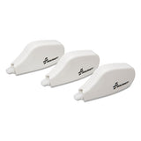 Abilityone 7510015117933 7510015117933 SKILCRAFT Correction Tape, Non-Refillable Mini Dispenser, White Applicator, 6 m