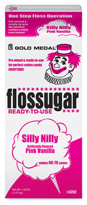 3-1/4LB PNK Flos-Sugar