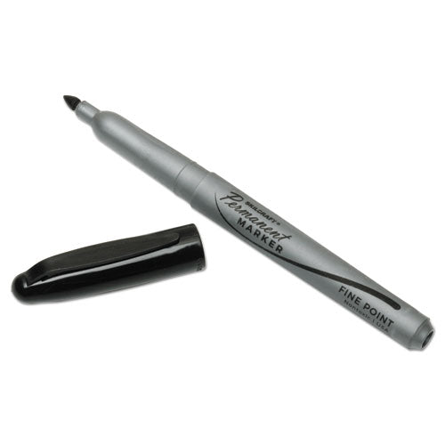 Abilityone 7520000433408 7520000433408 Skilcraft Fine Point Permanent Marker, Fine Bullet Tip, Black, Dozen