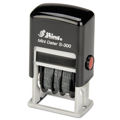 Abilityone 7520013523018 7520013523018 Skilcraft Self Inking Line Dater, Red