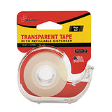 Abilityone 7520-01-516-7576 7520015167576 Skilcraft Tape With Dispenser, 1" Core, 0.75" X 36 Yds, Glossy Clear