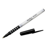 Abilityone 7520-01-557-3155 7520015573155 Skilcraft Alphabasic Ballpoint Pen, Stick, Medium 1 Mm, Black Ink, White Barrel, Dozen