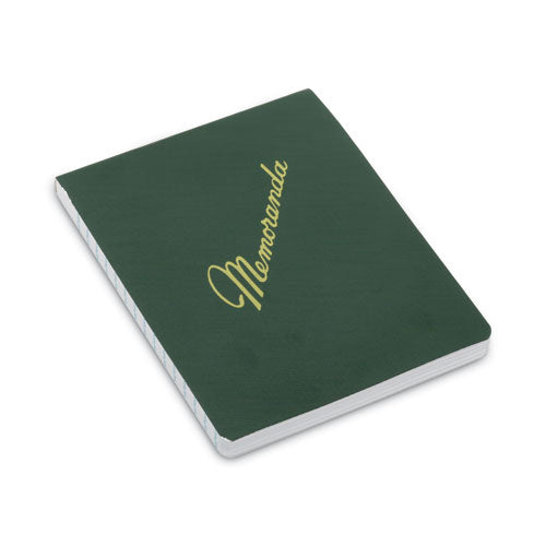 Abilityone 7530010607511 7530010607511 Skilcraft Memorandum Pad, Narrow Rule, Green Cover, 144 White 3.38 X 4.5 Sheets, Dozen