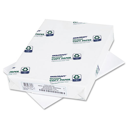 Abilityone 7530012002203 7530012002203 SKILCRAFT U.S. Fed Watermark Paper, 92 Bright, 20 lb Bond Weight, 8.5 x 11, White, 500 Sheets/Ream, 10 Reams/CT