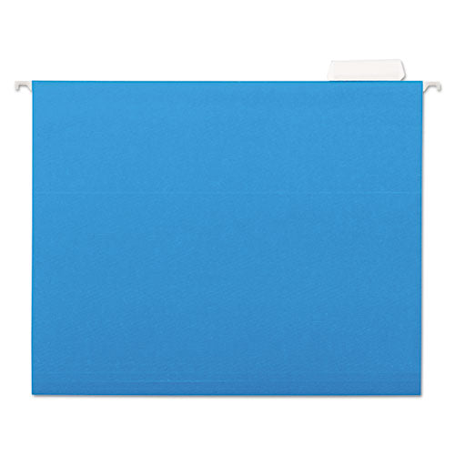 Abilityone 7530013649499 7530013649499 SKILCRAFT Hanging File Folder, Letter Size, 1/5-Cut Tabs, Blue, 25/Box