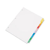 Abilityone 7530013683489 7530013683489 Skilcraft Multiple Index Sheets, 10-Tab, 1 To 10, 11 X 8.5, White, 1 Set