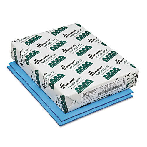 Abilityone 7530013982681 7530013982681 SKILCRAFT Neon Colored Copy Paper, 20 lb Bond Weight, 8.5 x 11, Neon Blue, 500/Ream