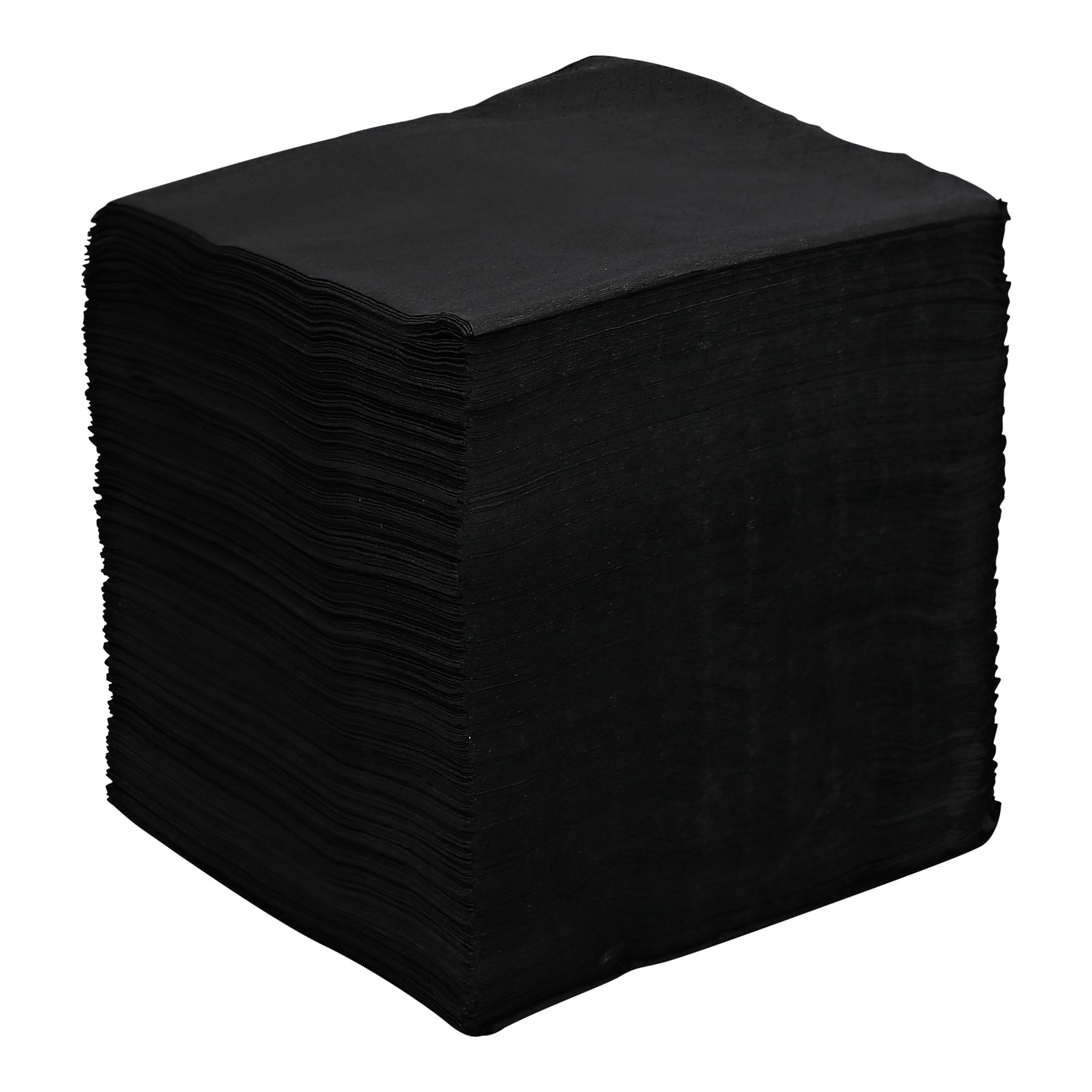 Empress BN 4250BLK Beverage Napkin 9 x 9, Black, 2-Ply 1000/CS