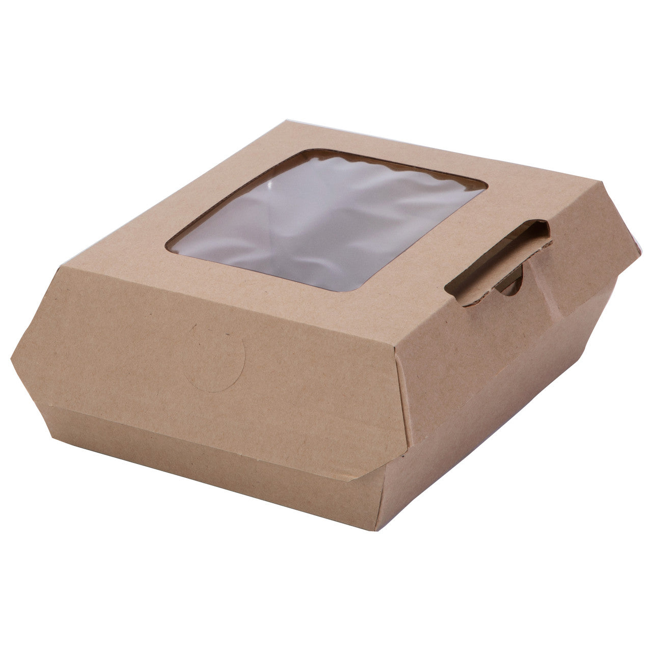 Bagcraft NFN-F542RQVMWF EcoCraft Eco-Flute ToGo! Container Insulated Window 5" X 4" X 2.06" 300/CS