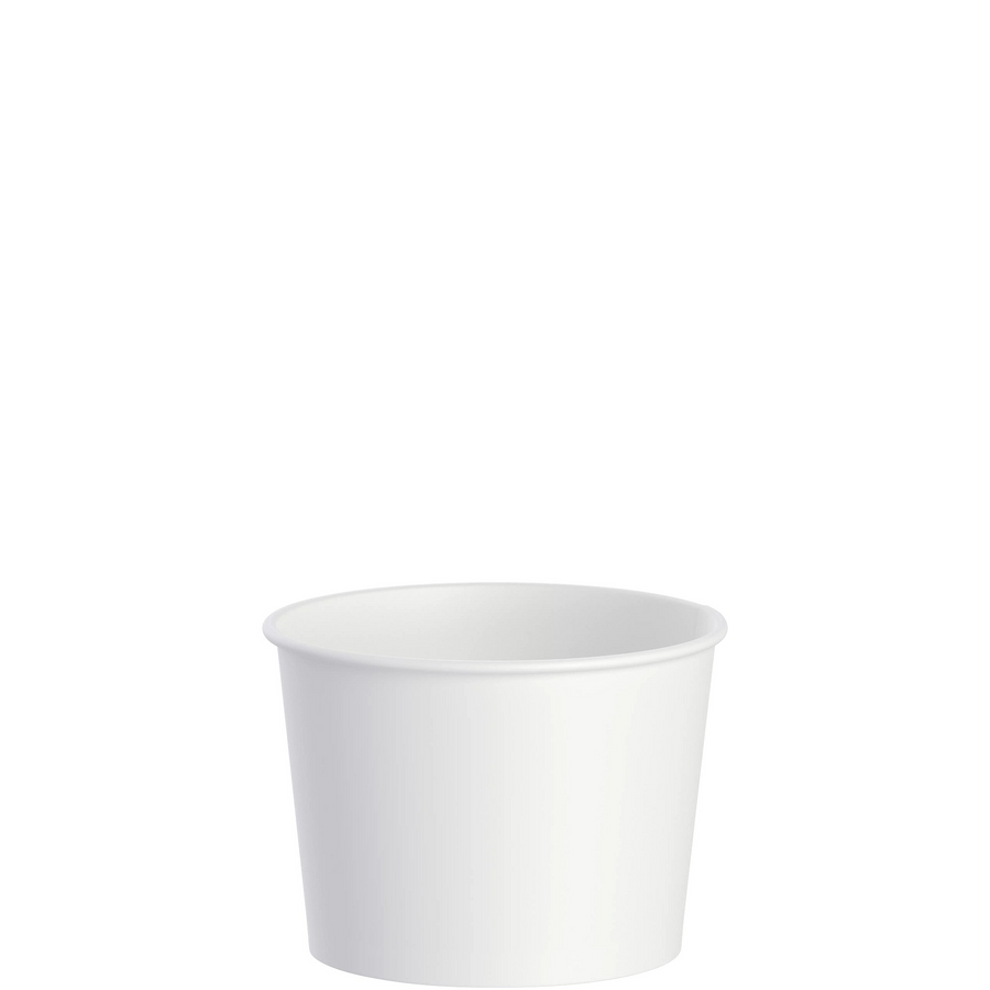 Solo Cup VN610-02050 Paper Food Container 10 oz White 1000/CS