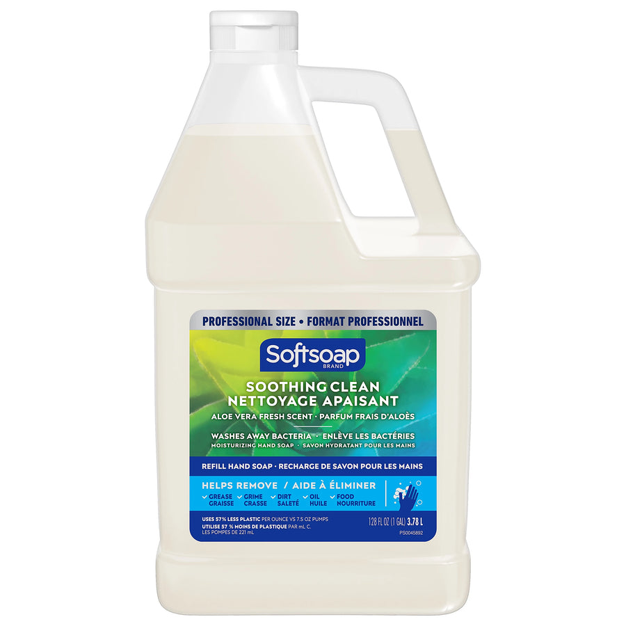 Colgate 61036483 Softsoap Liquid Hand Soap w/ Aloe 128 oz 4/CS