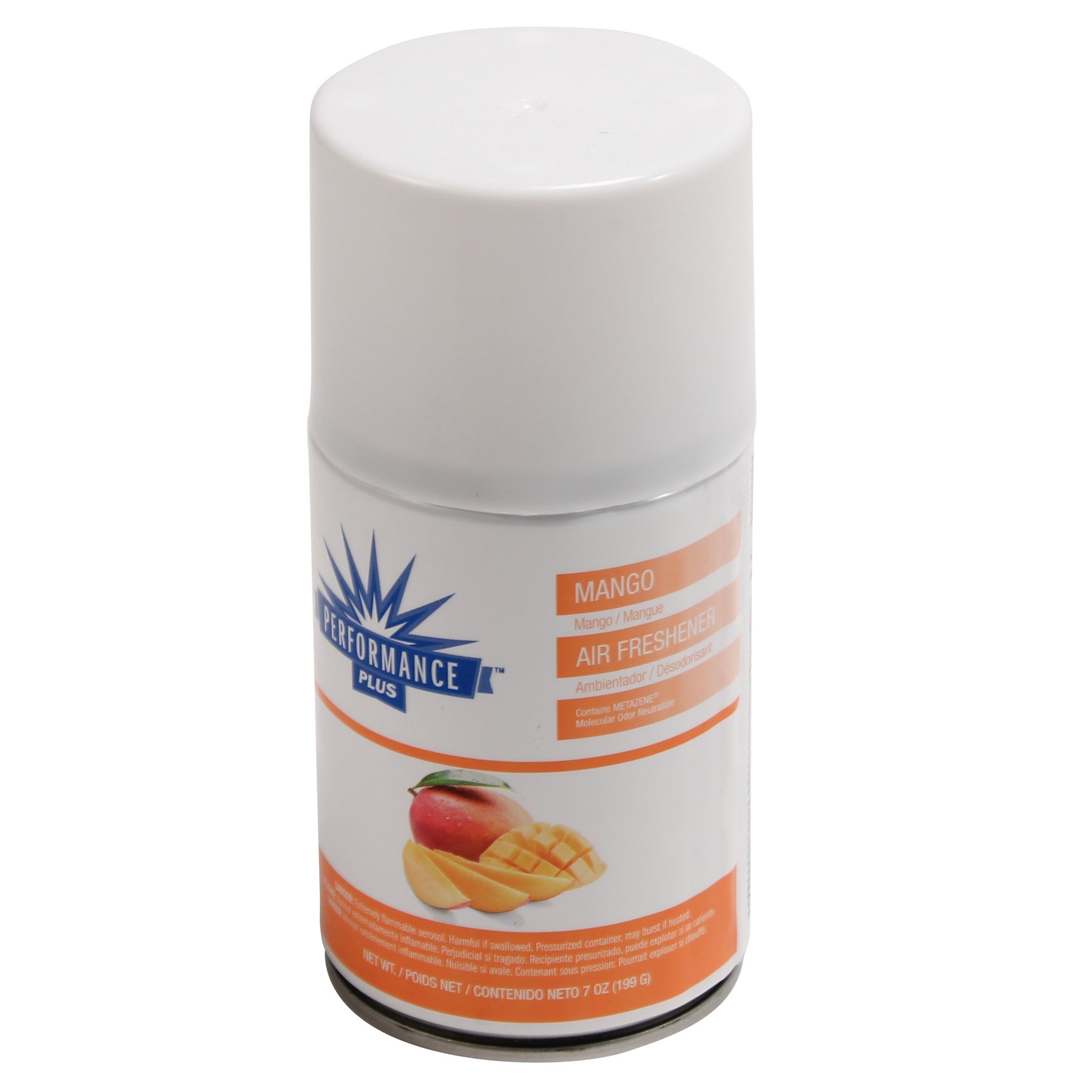 Performance Plus PPMAM-01 Metered Aerosol Mango 7 oz Can Air Freshener 12/CS