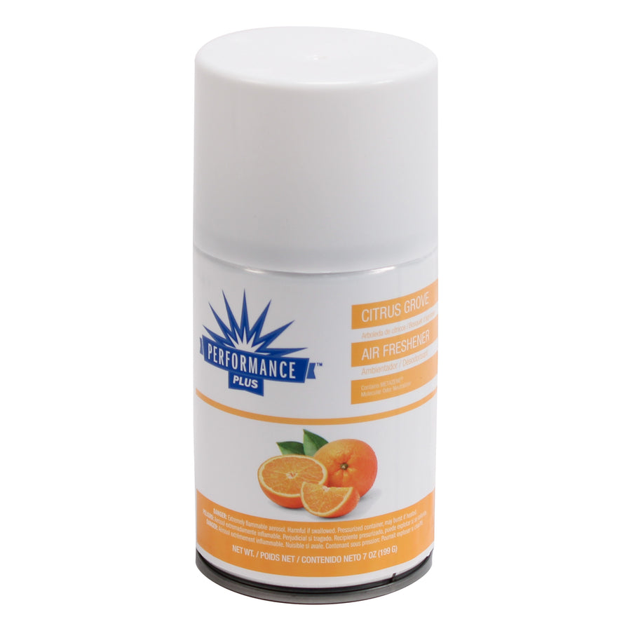 Performance Plus PPMACG-03 Metered Aerosol Citrus Grove 7 oz Can Air Freshener 12/CS