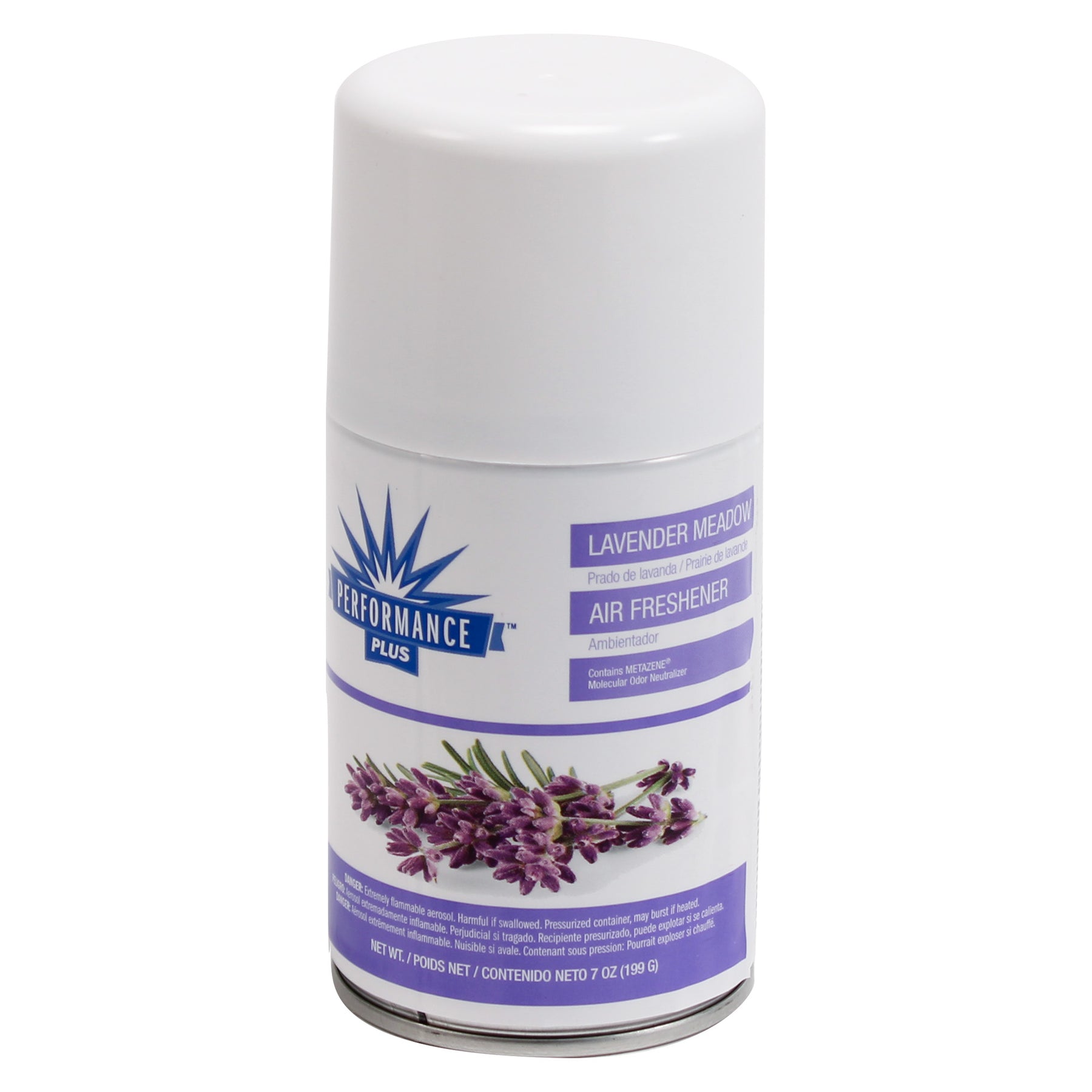 Performance Plus PPMALM-04 Metered Aerosol Lavender Meadow 7 oz Can Air Freshener 12/CS