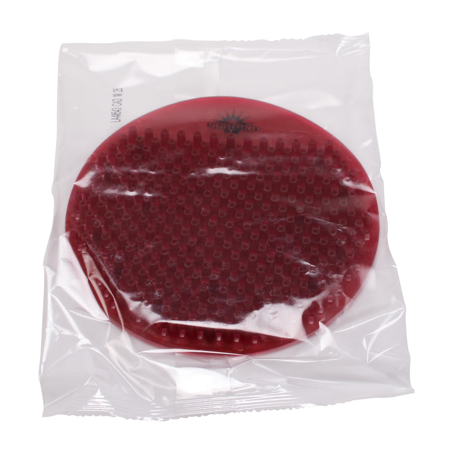 Performance Plus PPUSOS-02 Splash Free Burgundy Urinal Screen Round Orchard Spice Scent 10/BX