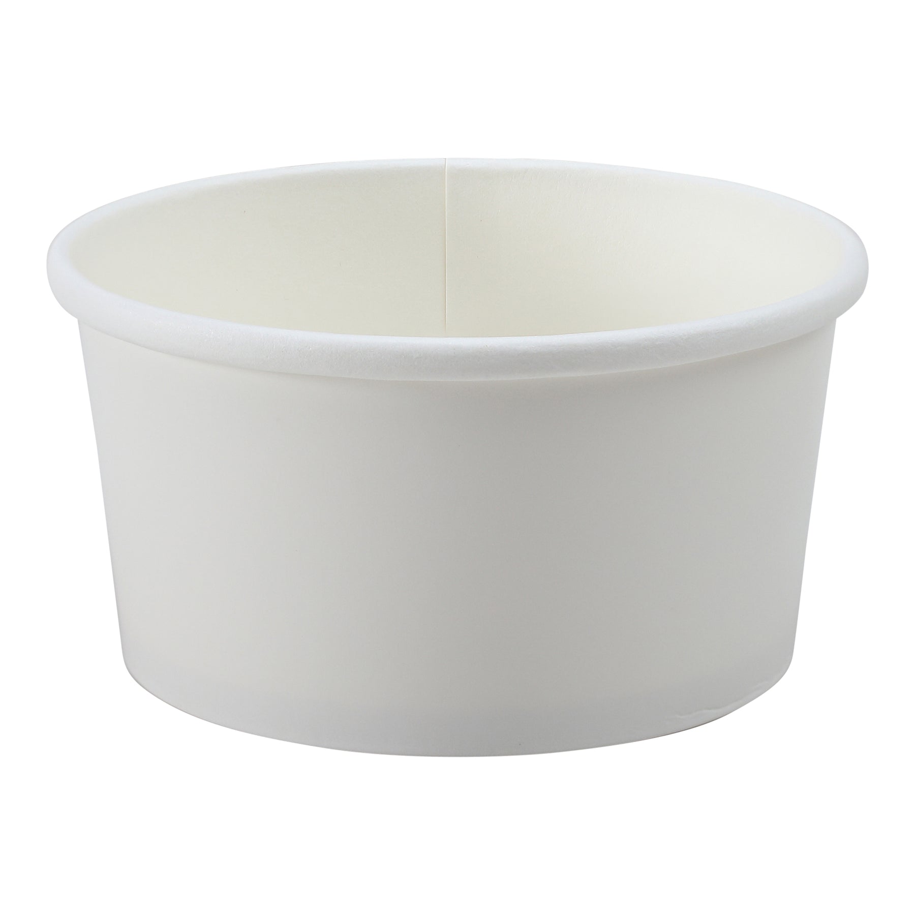 Empress EFC-8-BULK Paper Food / Soup Container Bulk 8 oz White 500/CS