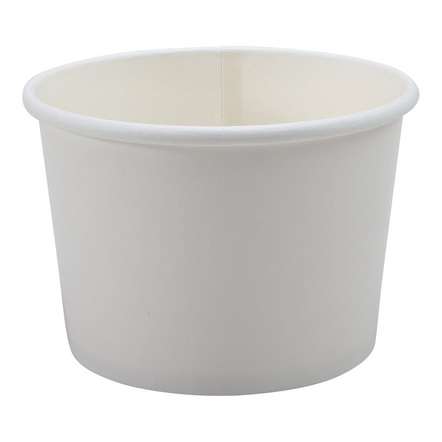 Empress EFC-12-BULK Paper Food / Soup Container Bulk 12 oz White 500/CS