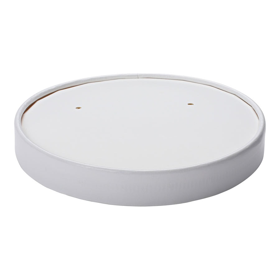 Empress EFC-32-LID Paper Vented Lid White For 32 oz 500/CS