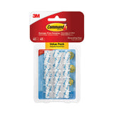 Command 7100057314 Clear Hooks and Strips, Decorating Clips, Plastic, 0.15 lb Capacity, 40 Clips and 48 Strips/Pack 2