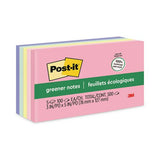 Post-IT Greener Notes 655-RP-A Original Recycled Note Pads, 3" x 5", Sweet Sprinkles Collection Colors, 100 Sheets/Pad, 5 Pads/Pack 2