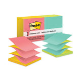 Post-IT Dispenser Notes R330-N-ALT Original Pop-up Refill, Poptimistic Collection Alternating-Color Value Pack, 3" x 3", 100 Sheets/Pad, 12 Pads/Pack 2