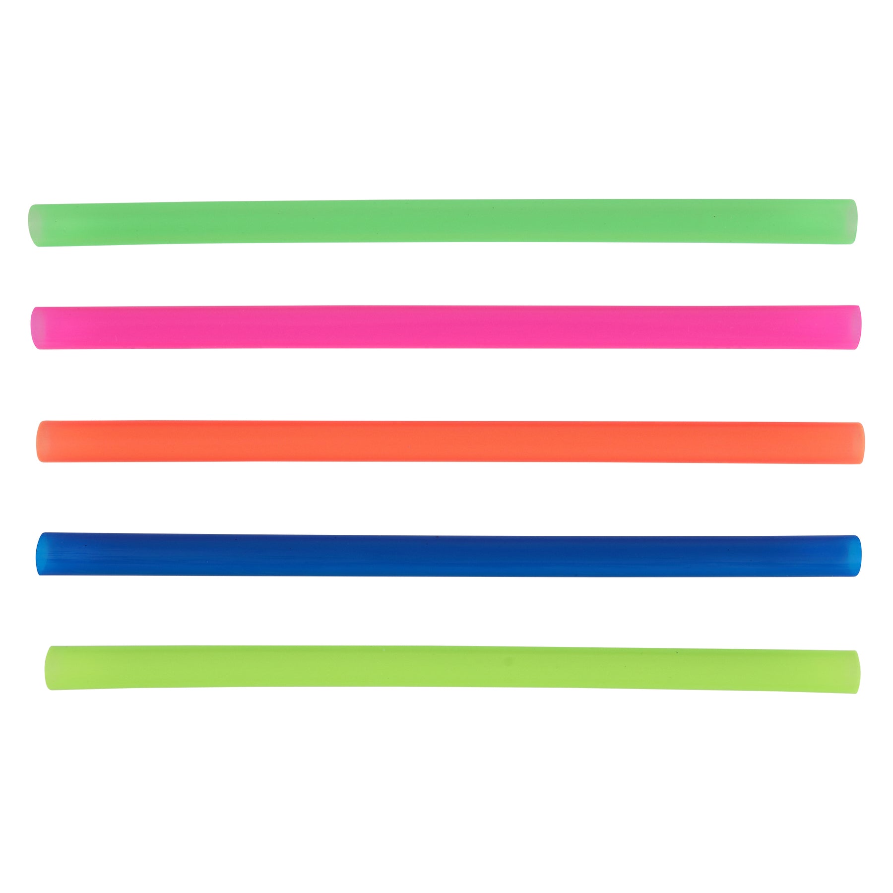 Empress E9BOBA-NE Mixed Neon Colossal Boba Straw 9" , 12mm Diameter, Wrapped 2000/CS