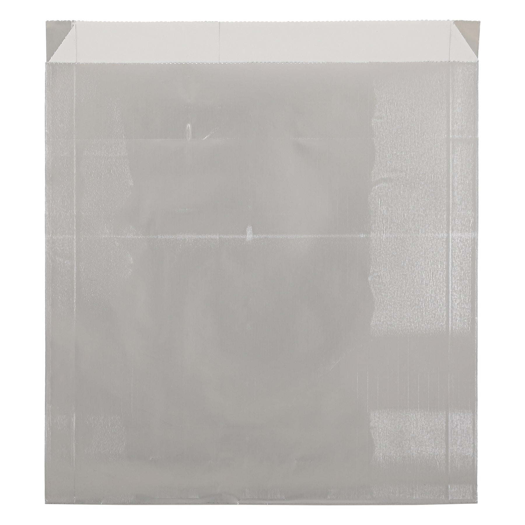 Empress EMFB600765S Foil/Paper Sandwich Bag, 6.5 mic Plain Print 6"x0.75"x6.5" 1000/CS