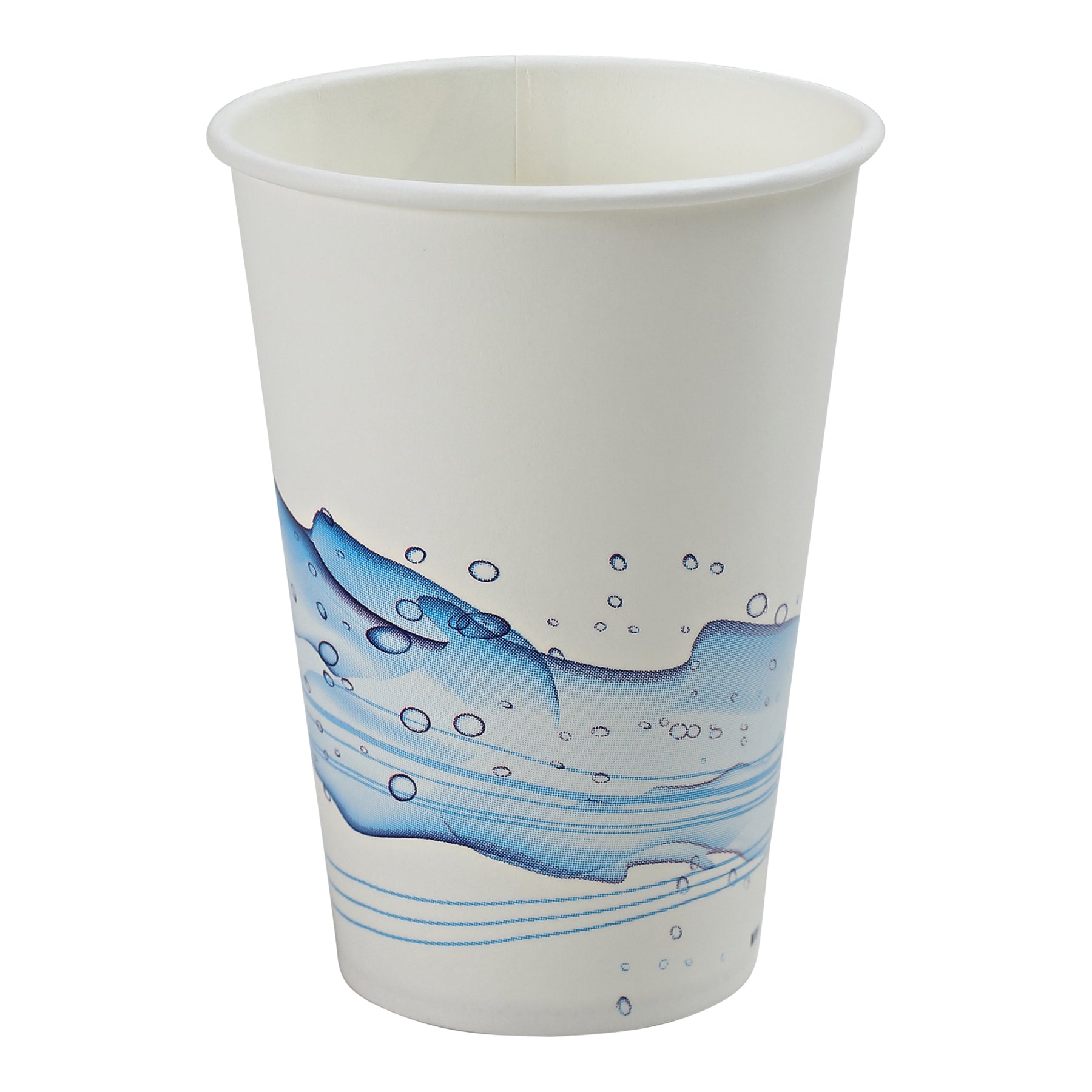 Empress ECC9-P Paper Cold Cup 9 oz , "Cool Wave" Stock Print 2500/CS